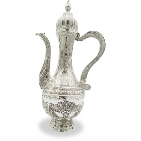 Silver Color Zinc Alloy Metal Wine Set - Decorative Art