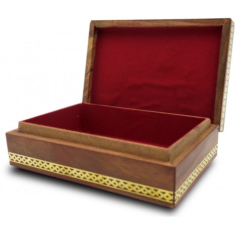 Marble Jewelry Boxes with Camel Painting using Crushed Gemstone art on wood - Gift a Jewelry Marble Box in Wooden Frame 