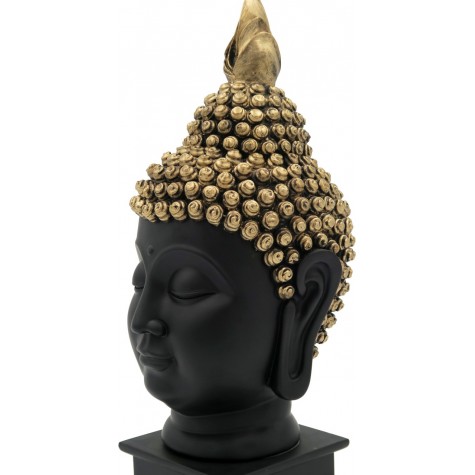Buddha Serene Face Handmade in Polyresin - Resin Idols of Buddha Face Buddha Serene Face Handmade in Polyresin - Resin Idols of Buddha Face