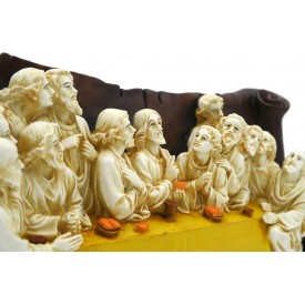 The Last Supper - Handmade in Polyresin - Jesus Christ in Last Supper - Spiritual Gift
