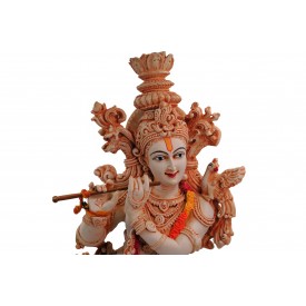 Krishna Handmade Statue Made of Polyresin - 29 inches tall - Indian Handicrafts - Krsna Series