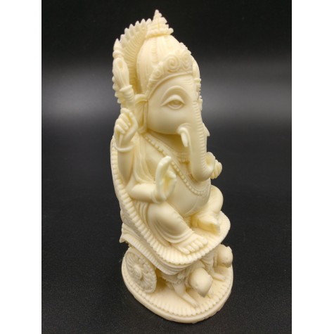Ganesh statue in polyresin 4.5 inches - Ganesha idols, Ganpati figurines and carvings handmade - Indian handicrafts