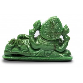 Ganesha in Green Australian Jadestone