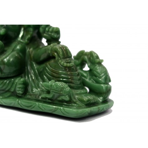 Ganesha in Green Australian Jadestone