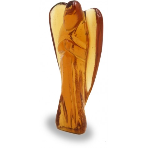 Red Jasper Angel, Handmade in semi precious stone, pocket angel