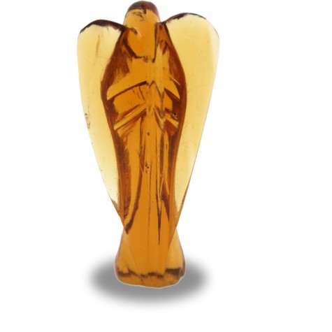 Red Jasper Angel, Handmade in semi precious stone, pocket angel