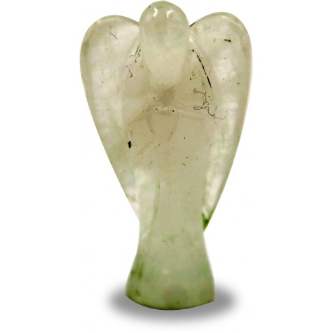 Spathik Angel - Pocket Angel made in semi precious Spathik Crystal Stone symbolic of peace, Quartz Spathik Stone Gift Angel 