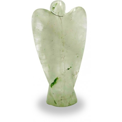 Spathik Angel - Pocket Angel made in semi precious Spathik Crystal Stone symbolic of peace, Quartz Spathik Stone Gift Angel 