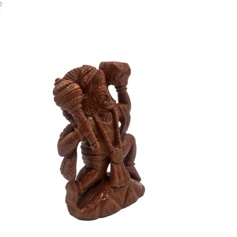 Lord Hanuman handmade in Sandstone - Monkey God Bajrang Bali statue