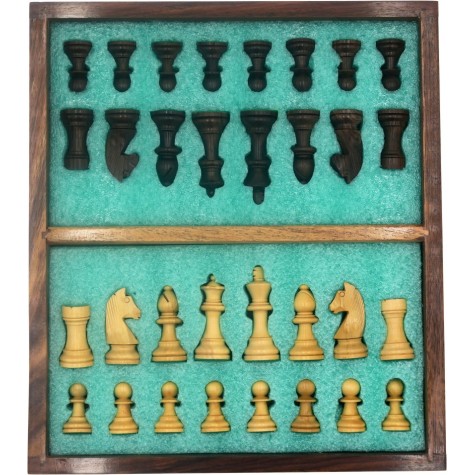 Classic Chess Set made in Wood with Magnetic Board - Buy Chess Set Online