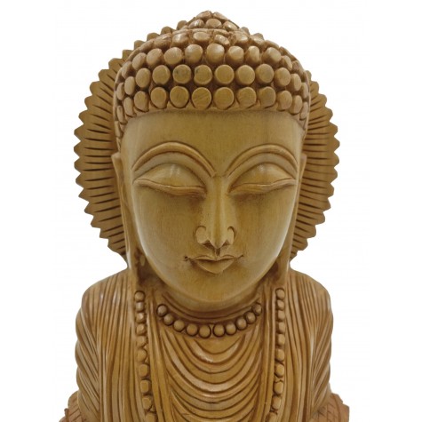 Buddha bust beautifully hand carved in wood 8.5 inches - Buddah statue, Zen decor, Gautam Buddha handmade figurine Buddha bust beautifully hand carved in wood 8.5 inches - Buddah statue, Zen decor, Gautam Buddha handmade figurine