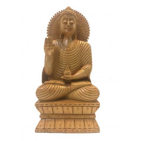Buddha statue sitting in meditation with a smile in wood 10 inches - Buddha idols and figurine hand carved in wood - Zen decor, Buddah idols Buddha statue sitting in meditation with a smile in wood 10 inches - Buddha idols and figurine hand carved in wood - Zen decor, Buddah idols
