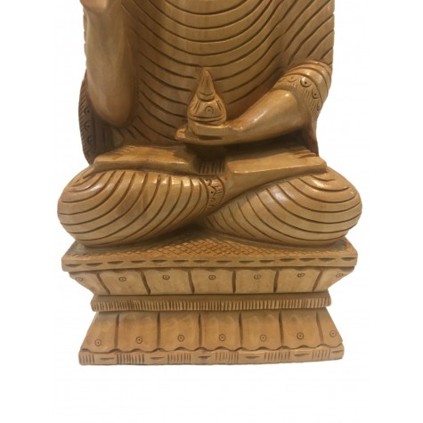 Buddha statue sitting in meditation with a smile in wood 10 inches - Buddha idols and figurine hand carved in wood - Zen decor, Buddah idols Buddha statue sitting in meditation with a smile in wood 10 inches - Buddha idols and figurine hand carved in wood - Zen decor, Buddah idols